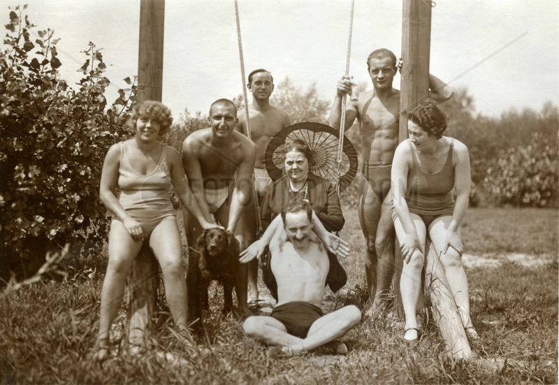 Freunde,  Baden,  Freizeit,  Oesterreich,  1930