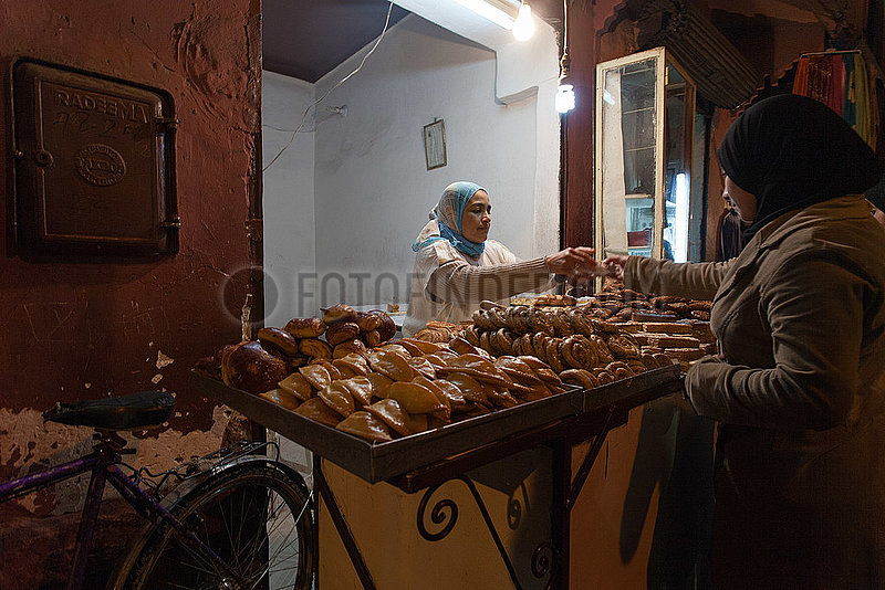 Bakery in medina - Marrakesh