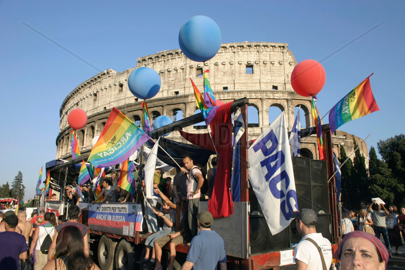 Italy,  Rome - gay pride 2006