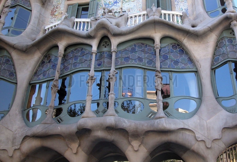 Spanien - Barcelona Casa Battló von Gaudi