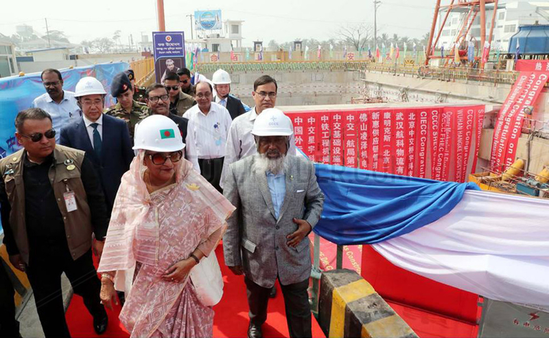 BANGLADESH-CHATTOGRAM-CHINA FUNDED-RIVER TUNNEL