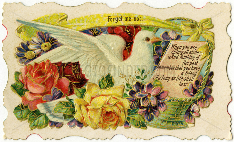 Poesiebild,  Freundschaftskaertchen,  Grossbritannien,  1910