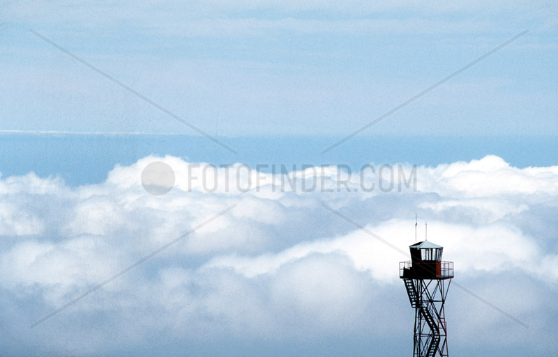 Teneriffa - Feuerwachturm in der Canadas (Hochebene am Teide)