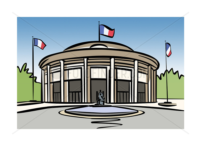 Illustration of the Economic,  Social and Environmental Council of France