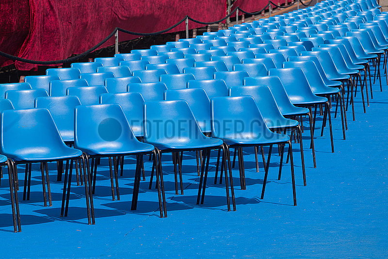 Blue Chairs - Pisa
