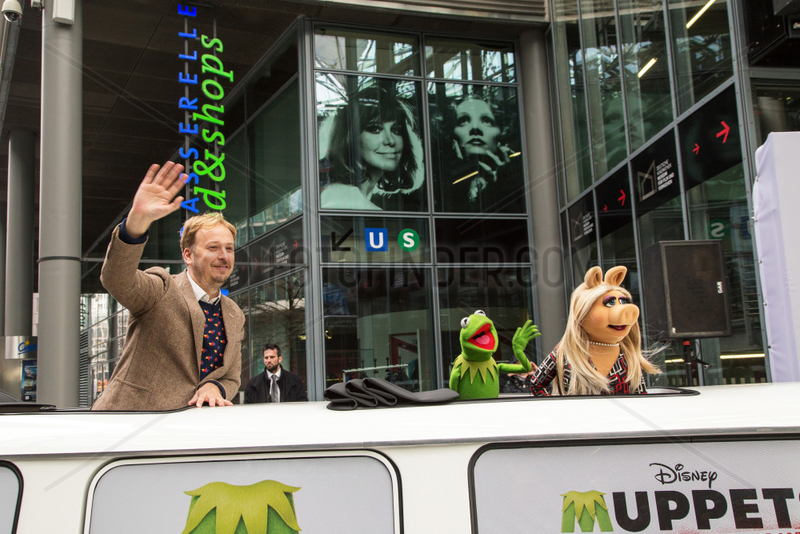Berlin,  Deutschland,  Pressetermin zum Disney-Film Muppets - Most Wanted
