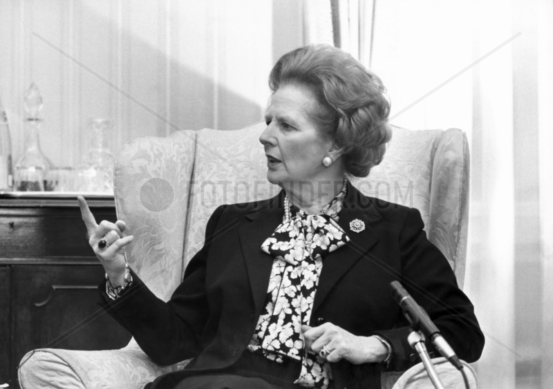 Margaret Thatcher,  British Prime Minister,  1988.