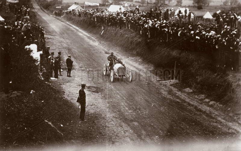 Jenatzy winning the Gordon Bennett Cup Race,  Athy,  Ireland,  1903.