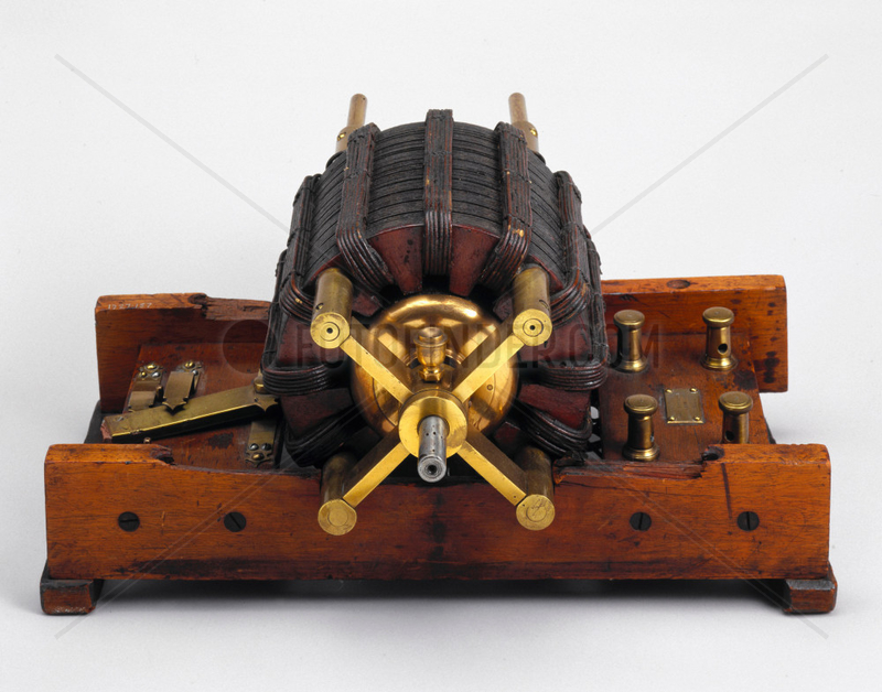 Original Tesla induction motor,  1887-1888.