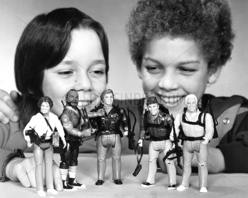 The ‘A-Team’ dolls,  January 1984.