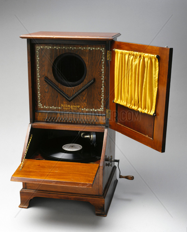 Klingsor gramophone,  1908.
