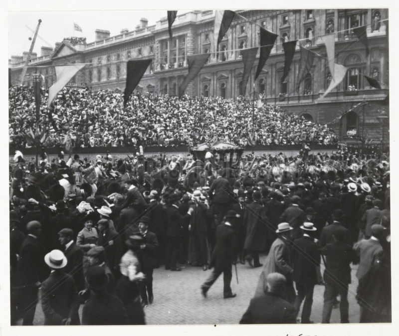 Coronation procession,  London,  1902.