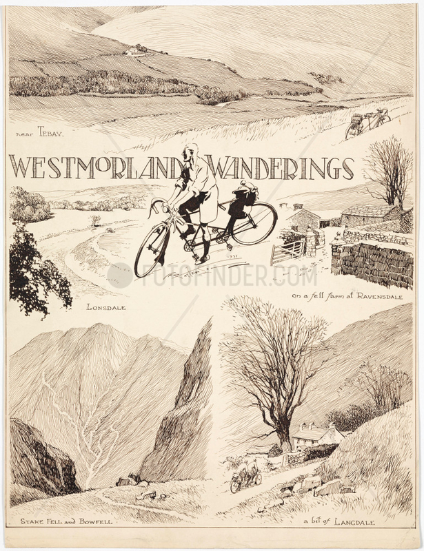 ‘Westmorland Wanderings’,  1931.