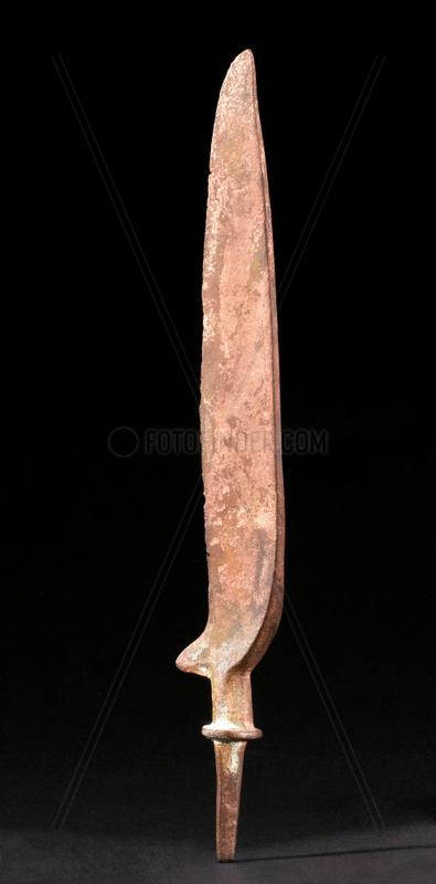 Bronze knife blade,  European,  Bronze Age,  2000-500 BC.