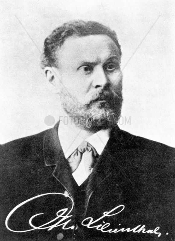 Otto Lilienthal,  German aviation engineer and designer,  c 1890s.