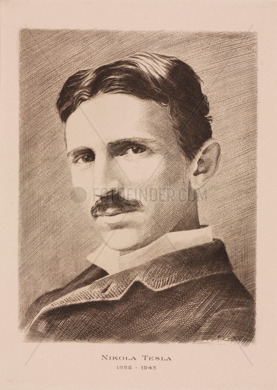 Nikola Tesla,  Croatian-born Serb engineer,  physicist and inventor,  c 1885.