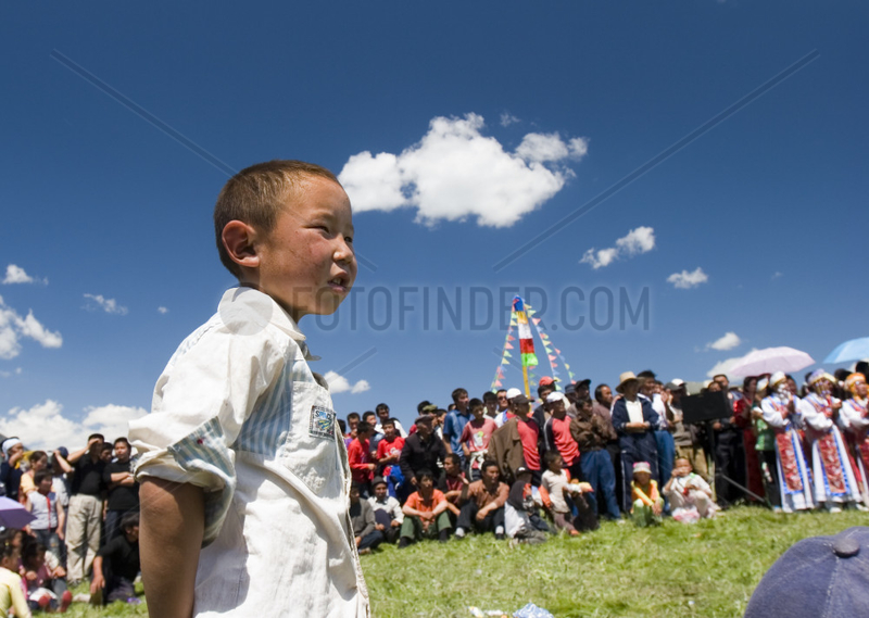 Mongolisches Fest nahe Hemu