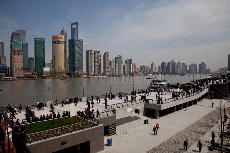 Shanghai,  Bund und Pudong