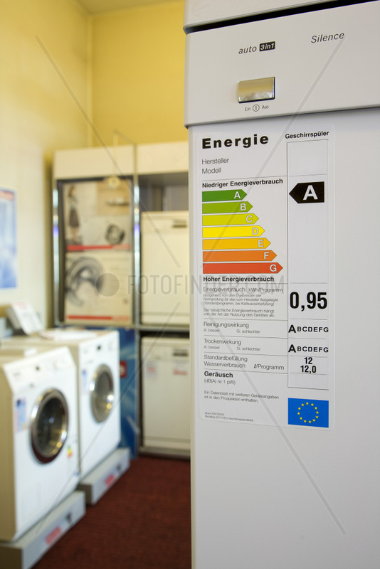 EU-energy-label for home appliance