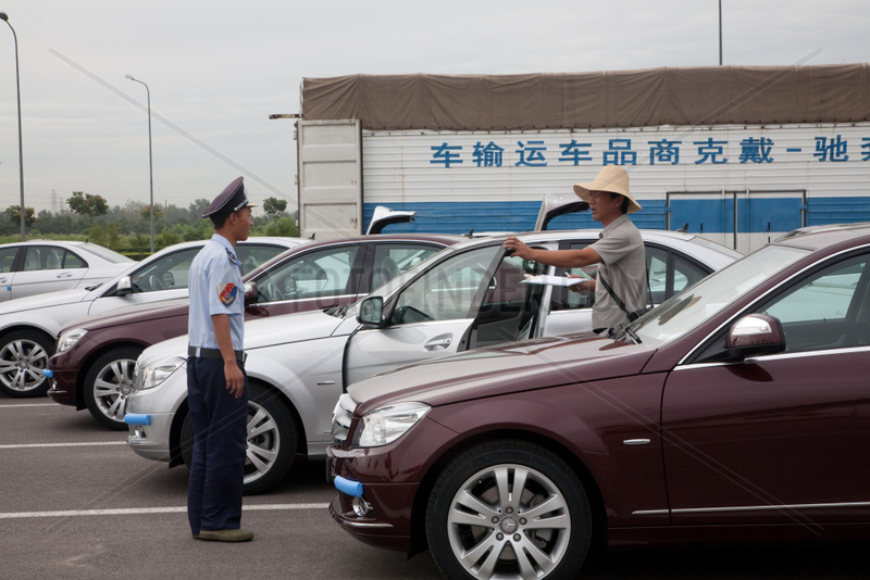Peking,  Mercedes-Benz C-Klasse Produktion.