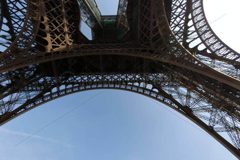 Eiffelturm in Paris,  Frankreich.