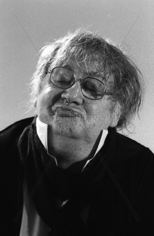 JANSSEN,  Horst - Portrait des Malers