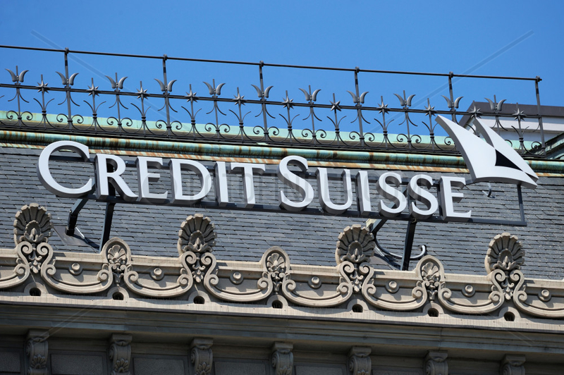 Credit Suisse Haupstsitz in Zuerich,  Paradeplatz.