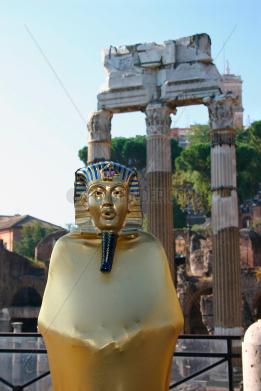 Rome - Fori Imperiali mit sphinx