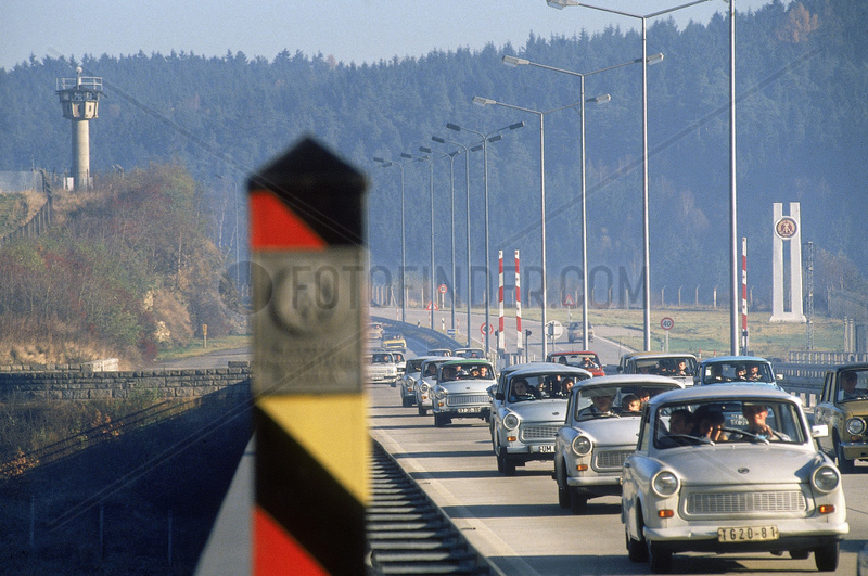 Oeffnung der DDR-Grenzen