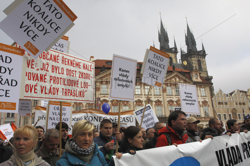 Demonstration von ProAlt in Prag