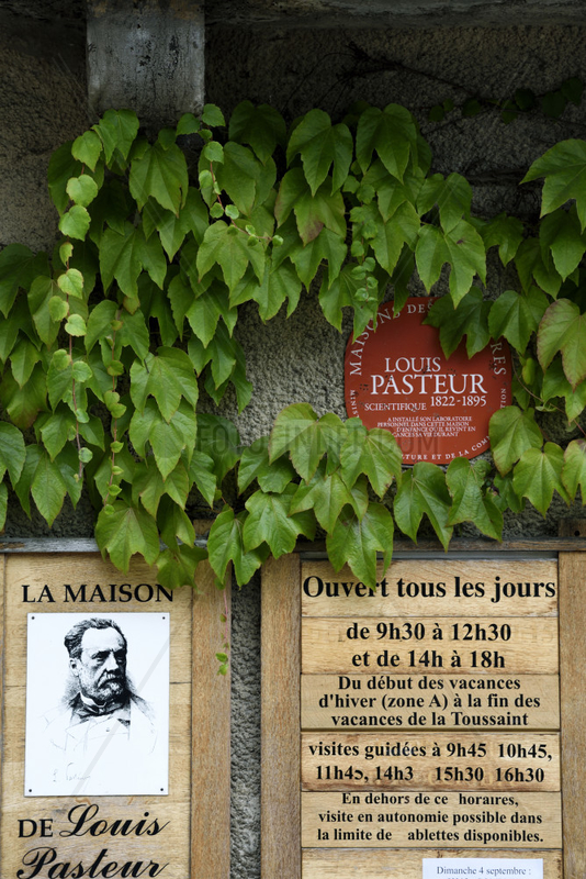 Museum of the House of Louis Pasteur in Arbois,  Jura,  France