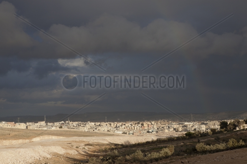 The Marka refugee camp at northeast of Amman Jordan