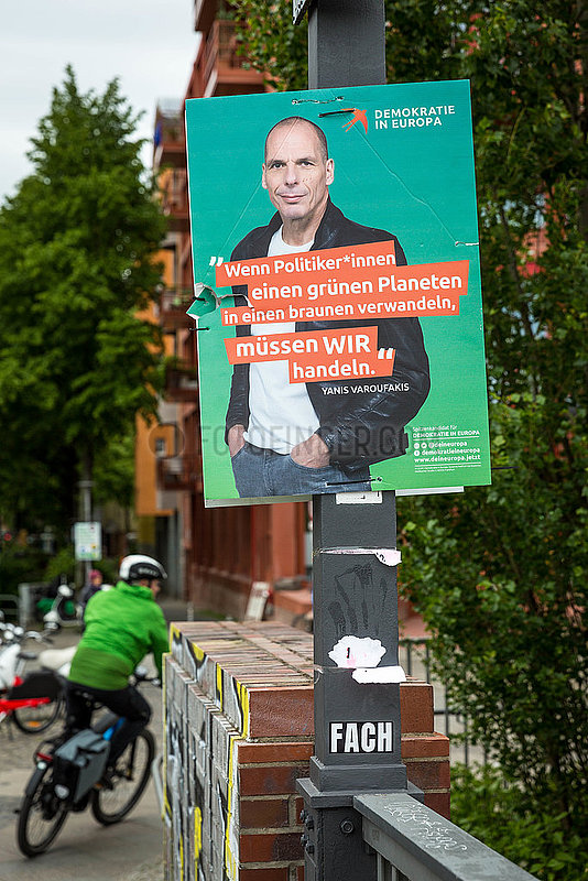 FEA, Europawahlen Kleinpartei Varoufakis