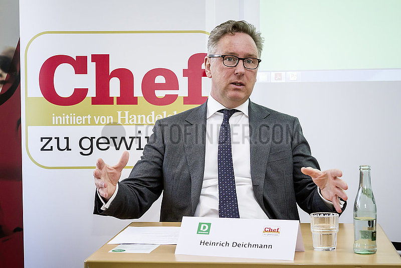 Handelsblatt-Veranstaltung Chef zu gewinnen mit Heinrich Otto Deichmann,  Vorstandsvorsitzender des Verwaltungsrats der Deichmann SE