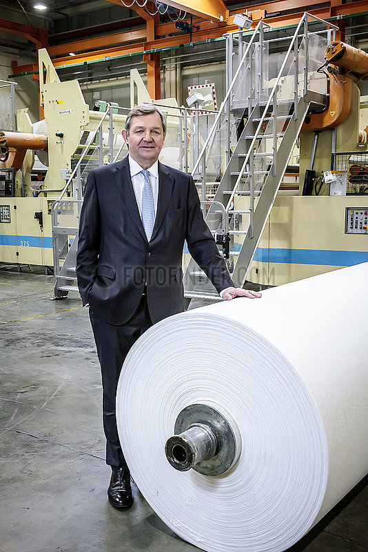 Martin Krengel,  Vorstandsvorsitzender der WEPA Hygieneprodukte GmbH