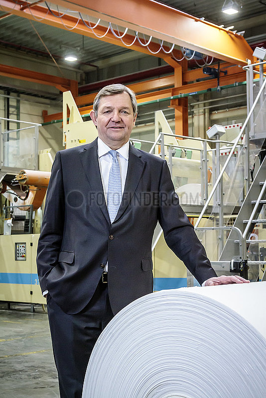 Martin Krengel,  Vorstandsvorsitzender der WEPA Hygieneprodukte GmbH