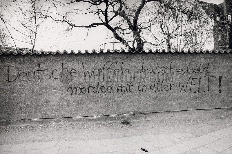 12. April 1991,  Erfurt,  Graffiti