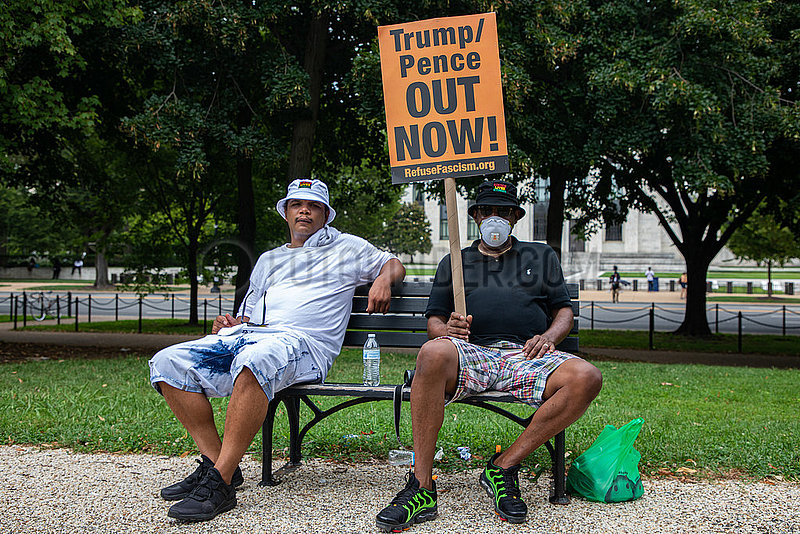 Black Lives Matter Großdemo in Washington