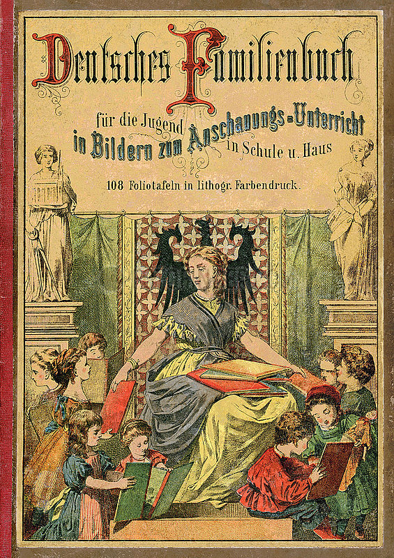 Deutsches Familienbuch,  Anschauungsbuch zum Selbstunterricht fuer Kinder,  1871