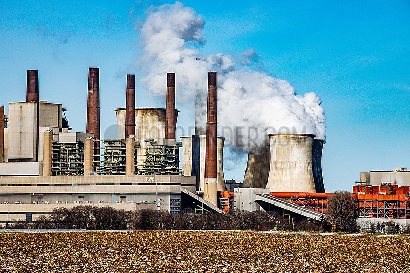 RWE Braunkohlekraftwerk Neurath