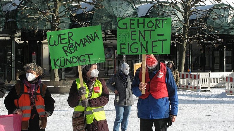 Kundgebung zum Pflegenotstand in Hamburger Asklepios Krankenh?usern