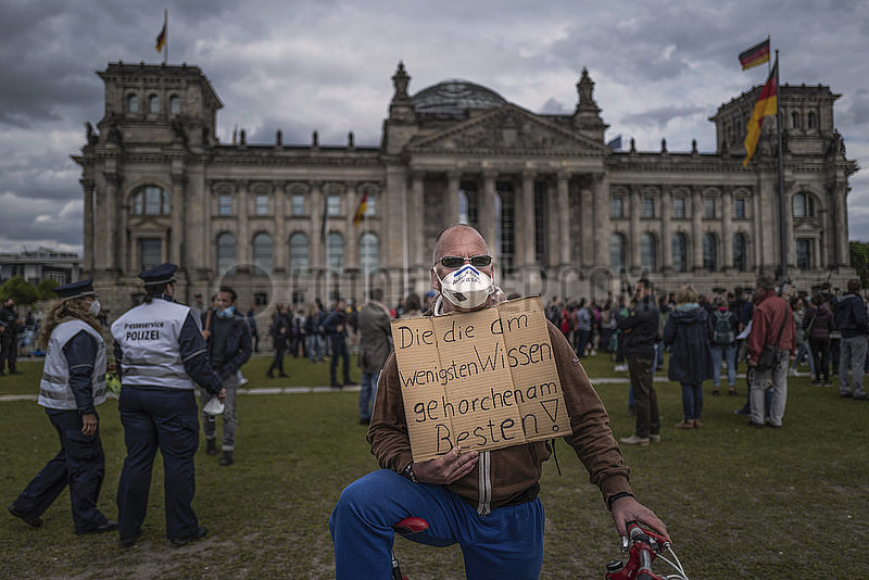 Germany protest against lockdown measures