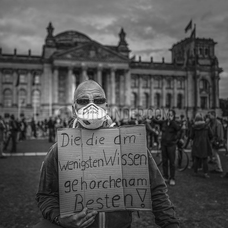 Germany protest against lockdown measures