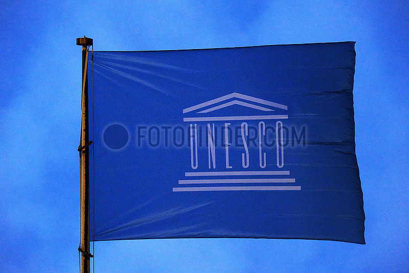 Deutschland,  Bremen - UNESCO-Fahne