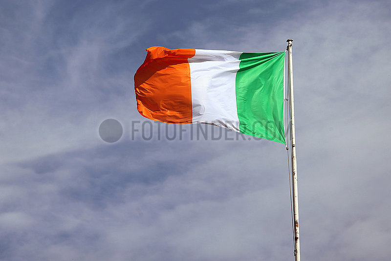 Hoppegarten,  Deutschland,  Nationalfahne der Republik Irland