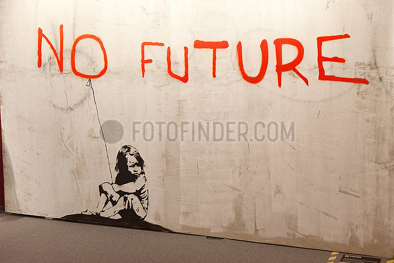 The Mystery of Banksy - An Unauthorized Exhibition - NO FUTURE
