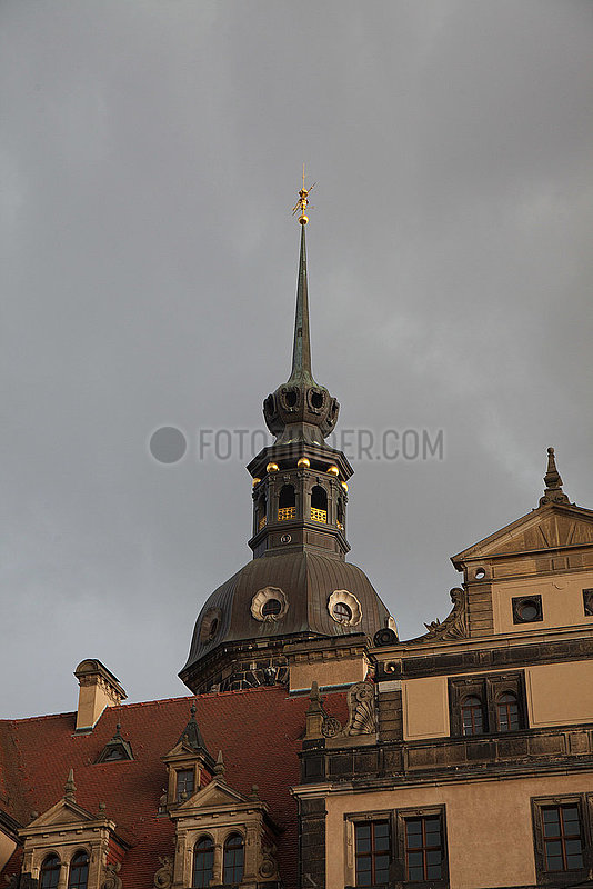 Hausmann tower at the Dresden castle - Dresden