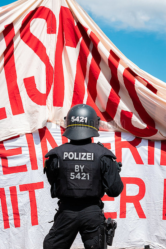 The G7 Demonstration in Munich,  Germany on June 25,  2022.