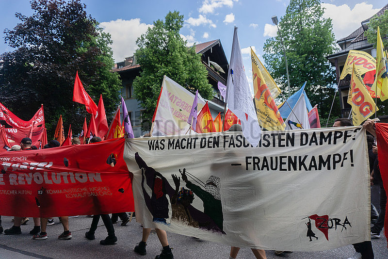 Stop G7 Elmau Demo in Garmisch-Partenkirchen