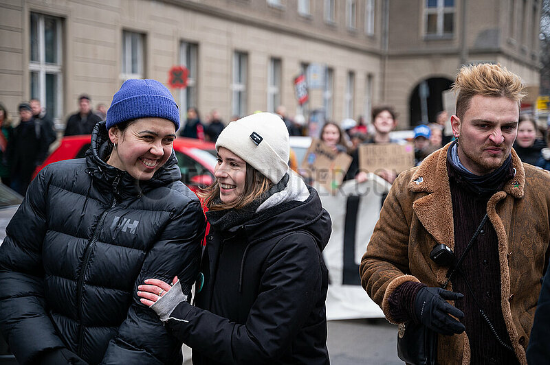 Berlin,  Deutschland,  Globaler Klimastreik von Fridays for Future mit der Klimaschutz-Aktivistin Luisa Neubauer